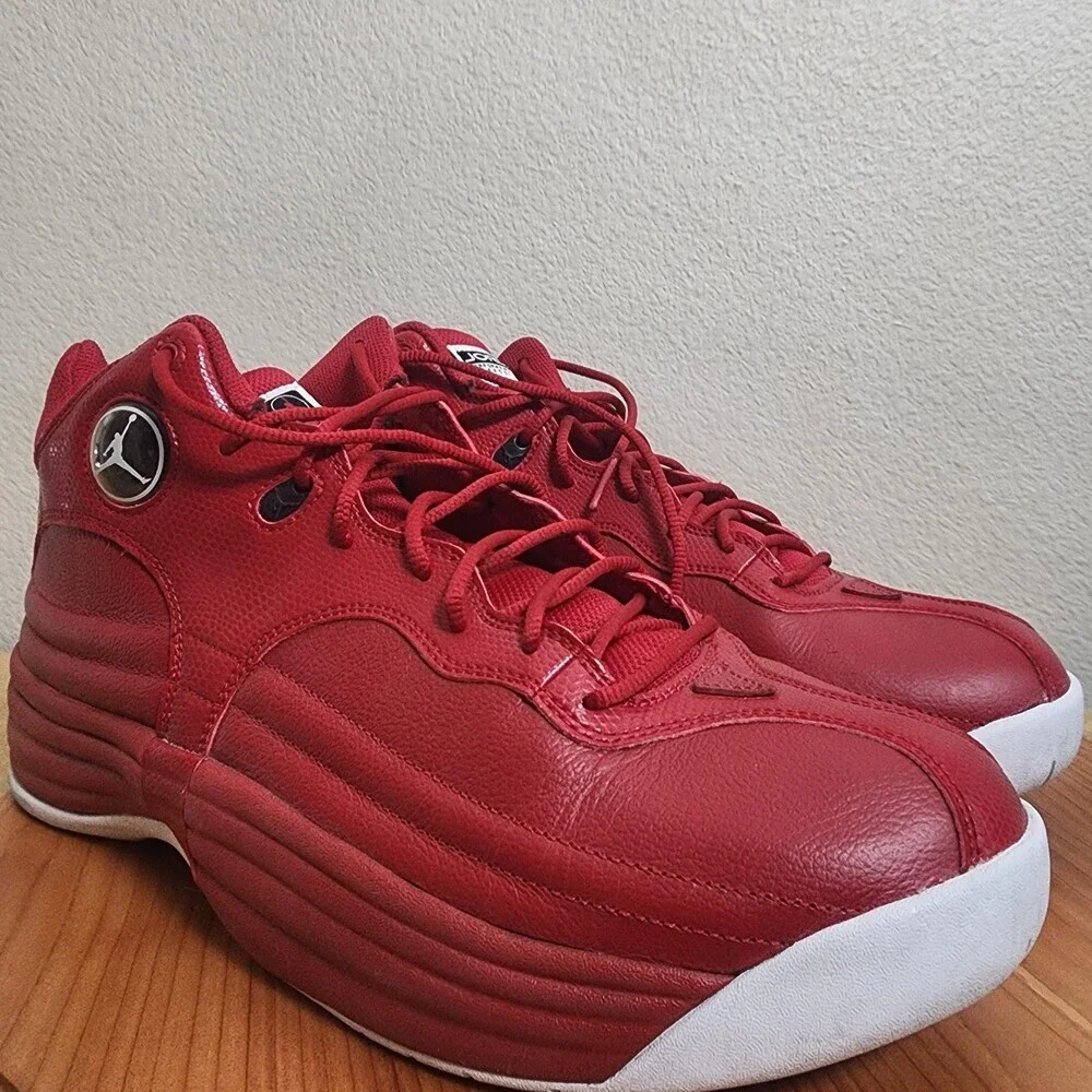 Jordan Jumpman Team Shoes Mens Size 11.5 Gym Red White Basketball 644938-601